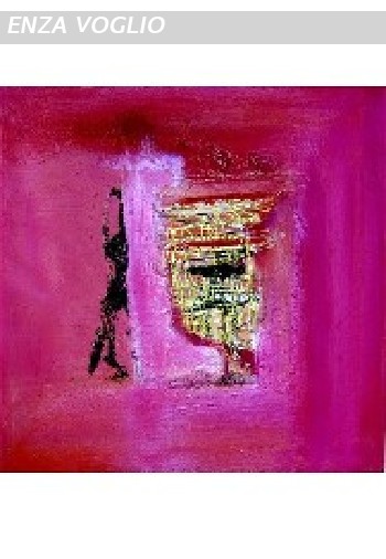 donna in piedi con cavallucci marini...