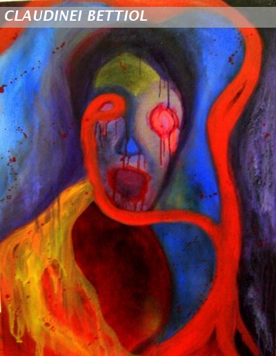 Deformed self-portrait